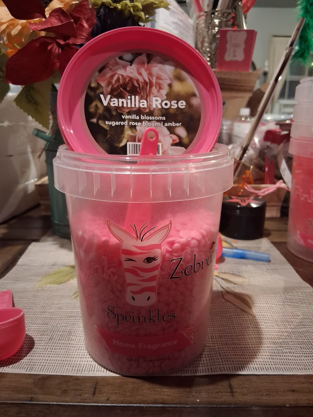 Pink Zebra Pink Vanilla Rose Fragrance Sprinkles